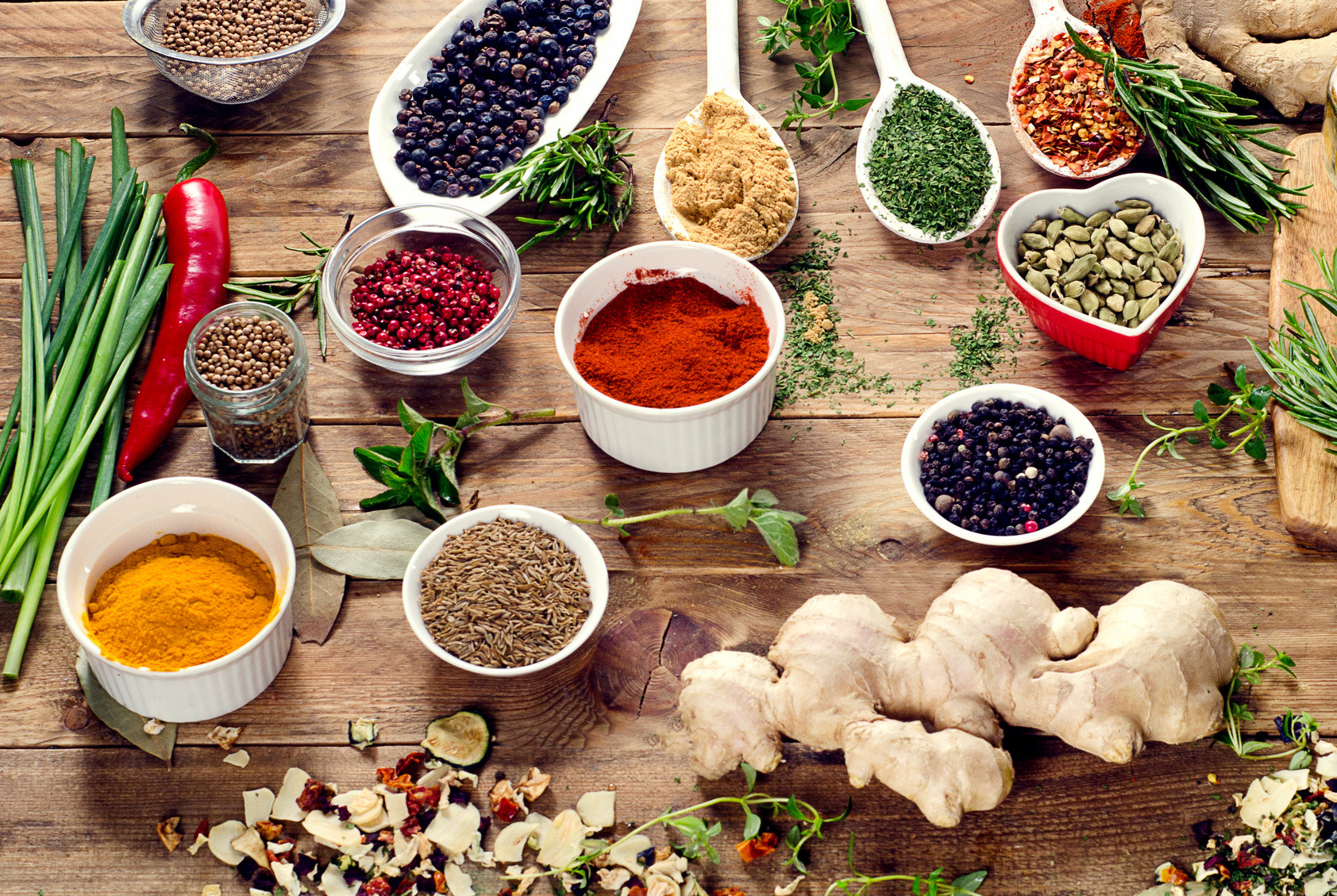Herbs and Spices: An Underrated Source of Health Benefits