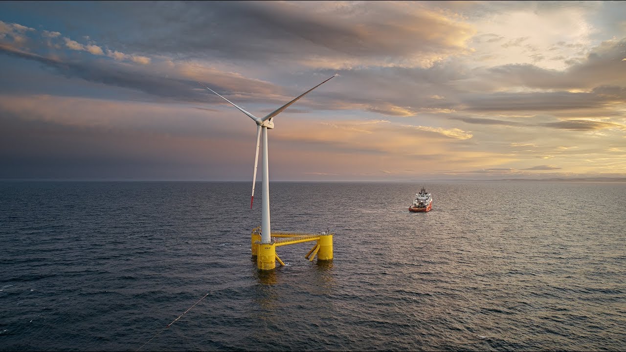 Testing of counter-rotating floating wind turbines begins in Norway