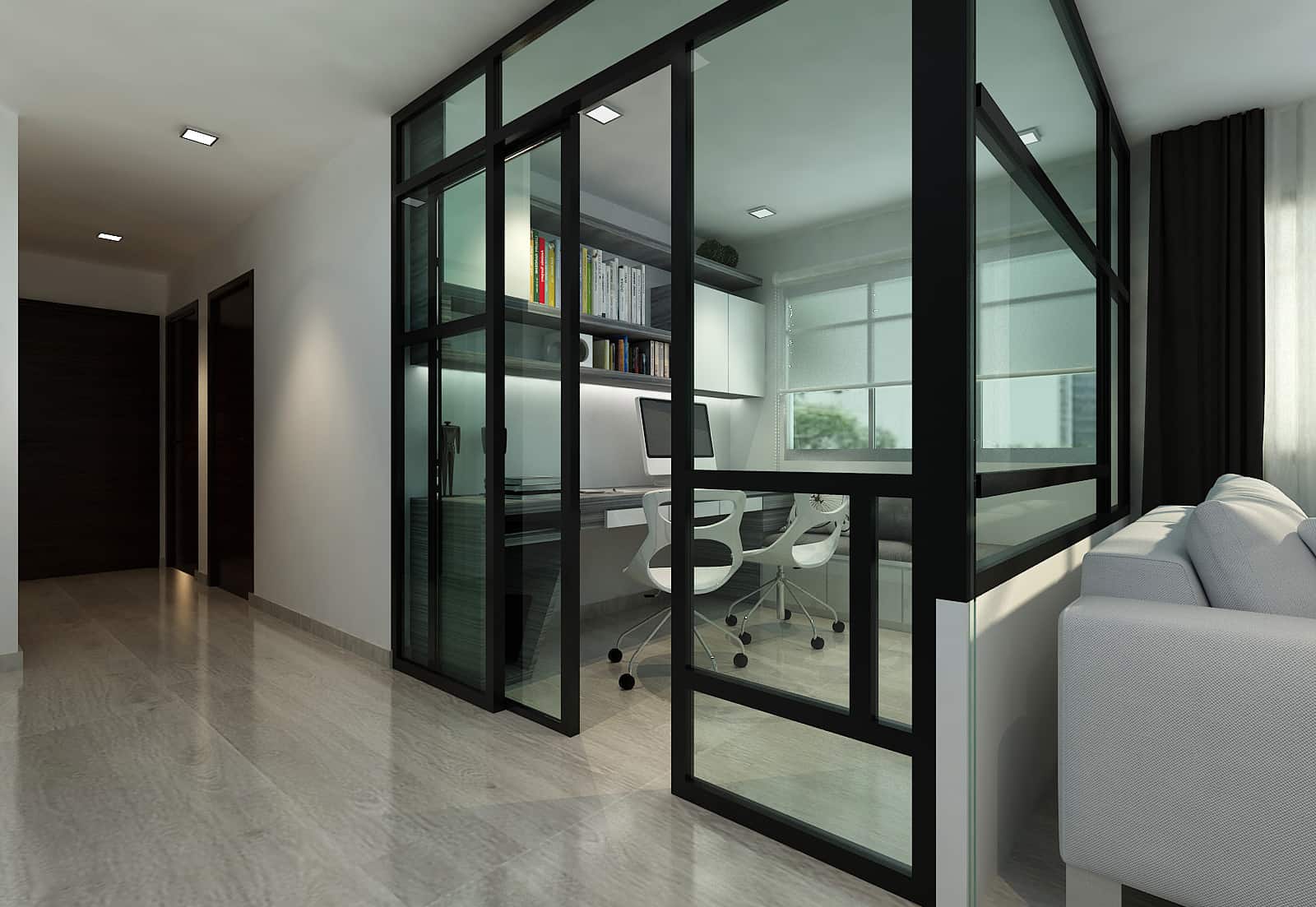 Glass Partitions: Blending Functionality with Aesthetics